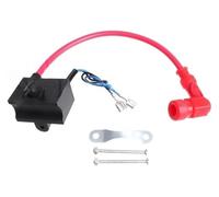 para 49cc 60cc 80cc Accesorios De Motor 2 Tiempos Encendedor Motocicleta Caja CDI Bobina Encendido Motorizada(Red)