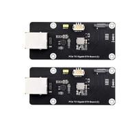 Para 5, la Placa Adaptadora PCIe una Gigabit ETH Admite RPi OS Sin Controlador para