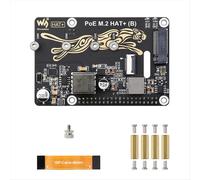 Para 5 PCIe a M.2 con soporte para placa de expansión PoE NVMe para discos duros M.2 2230/2242/2260/2280