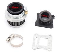 para 50 50SX 50CC J&UNIOR SX 2001-2008 Kit De Carburador Cuña Manual Motocicleta 20 Mm con Filtro Aire Y Bota Múltiple Carburador Repuesto Moto(Air Filter Manifold)