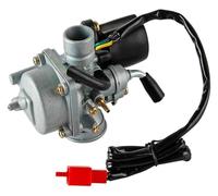 para 50cc para Piaggio para SFERA 50 JOG50 para Quartz Free 25 Zip TPH 17,5mm Incluyendo E-Choke Carburador De Motocicleta Arranque En Frío Carburador Repuesto Moto