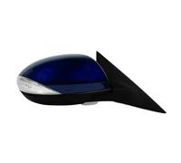 Para 6 Para GH 2007 2008 2009 2010 2011 2012 2013 Retrovisor 8 Pines Con Conjunto Espejo Lateral Calentado Con Lámpara Señal Conjunto Espejo Retrovisor Puerta Lateral(8PIN Right Blue)