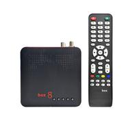 Para 8 receptores de satélite con WiFi integrado, Auto-PowerVu DVB-S2 S2X T2/C 265 HEVC para transmisión fluida (UE)
