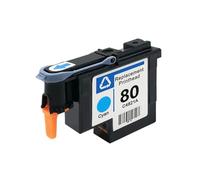 Para 80 Cabezal De Impresión C4820A C4821A C4822A C4823A. Compatible Con HP Designjet 1050 1055 1055cm 1050c Plus. Impresora(1PCS Cyan)