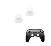 para 8BitDo SN30Pro+ Tapa de Joystick de Impresión 3D de Repuesto, Tapa de Pulgar de Reparación Estable, Antideslizante, Antideslizante, para SN30pro+ / SF30pro. (Blanco)