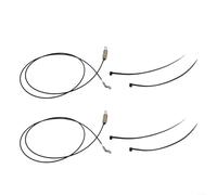 Para 946-04230B Cable de embrague de barrena compatible con sopladores de nieve, alambre de control de accionamiento en espiral resistente para un compromiso sin costuras, negro