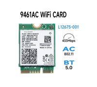 Para 9461NGW WiFi Card+Baffle+Antenna Kit AC 9461 2.4G/5G 802.11AC M2 Key e CNVI 5.0 Adaptador InaláMbrico