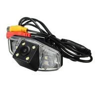 para A&ccord para Civic EK FD para Piloto para Jazz 1998-2013 Cámara Aparcamiento E Respaldo para Coche 4 Luces Kit Cámara Marcha Atrás Cámara Respaldo