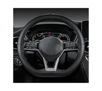 para A&ltim-a para Teana 2019 para X-Trail para Qashqai para M&Arch para Serena para Micra para K&icks 2017-2019 para automóviles Funda para Volante Coche Funda Volante Coche(Black)