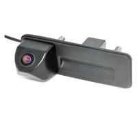 para A1 para Skoda para Roomster para Fabia HD CCD Night Viosn Manija Maletero Coche Cámara Visión Trasera Estacionamiento Inverso Marcha Atrás Cámara Visión Trasera