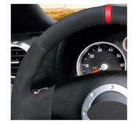 para A2 para 8Z para A3 8L Sportback para A4 B6 Avant para A6 para C5 para A8 D2 TT 8N S3 S4 RS 4 RS 6 Cubierta Volante Coche Cosida A Mano Gamuza(Red Thread)