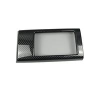 Para A3 8V 2014-2018 Color Fibra Carbono Reposabrazos Central Caja Almacenamiento Cubierta Panel Embellecedor ABS Accesorios Interior Coche Caja Reposabrazos Coche