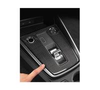 Para A3 8Y 2021 LHD RHD Consola De Coche Panel De Cambio De Marchas Marco Cubierta Decorativa Pegatina Accesorios BLNETU(LHD)