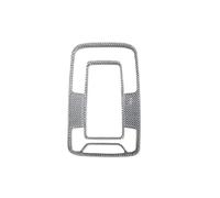 Para A3 8Y S3 2021-2025 Adhesivo Decorativo Para El Marco De La Luz De Techo Delantera Y Trasera IENQBVL(CARBON SILVER)