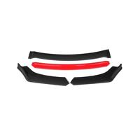 para A3 A4 A5 A6 A7 A7 A8 Q3 Q5 Q7 RS5 RS6 RS7 S3 S4 TT Todos Los Modelos Kit Carrocería Difusor Separador Parachoques Delantero Y Alerón(Matte Black)