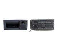 para A3 A4 para AHD 1080P Lente Dorada Manija del Maletero Vehículo Cámara De Marcha Atrás Camara Trasera Coche(CVBS-AHD)