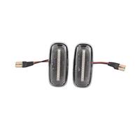 Para A3 S3 8L 2000-2003 A8 D2 1999-2002 TT 8N 2000-2006 Luz Señal Giro Dinámica Lámpara Indicador Lateral 2 Uds La Señal Giro(2PCS Dynamic Crystal)