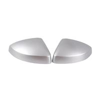 Para A3 S3 8V RS3 2013-2019 Cubiertas De Espejo Lateral Tipo Alerón Coche Plateado Tapa Espejo Retrovisor Carcasa Puerta Accesorios 2 Uds(Plata)
