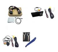para A3 S3 RS3 8v 8p 2012-2020 Cámara Marcha Atrás Ayuda Estacionamiento Pantalla Visión Nocturna Trasera Delantera Respaldo Cámara Visión Trasera(Front Rear CAM Kit,AT)