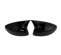 Para A3 S3 RS3 8V TFSI TDI 2013-2020 Caja De Herramientas De Espejo Brillante/estilo Fibra Carbono Tapas Cubierta Espejo Retrovisor De Coche BLNETU(Black)