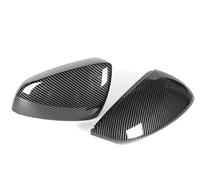 Para A3 S3 RS3 8Y RS 3 2021 2022 2023 2024 Cubiertas De Espejo Retrovisor De Coche Carcasa De Tapa Cubierta De Espejo Lateral De Puerta BLNETU(Carbon pattern)