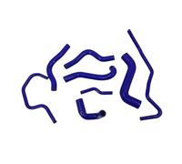 Para A3 S3 / TT MK1 1.8T 225PS Juego Mangueras Agua Refrigerante Radiador Silicona Intercooler Turbo(Blue)