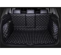 para A3 Sedan 2014-2020 Cobertura Completa Esteras para Maletero Coche Personalizadas Bandeja Carga Interior Revestimientos Protector Pad Alfombrilla para Maletero Coche(Black White,2018)