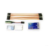 Para a3 V2 Flight Controller Fixed Wing 3-Axis Gyro para estabilizador | Estabilización giroscópica de 3 ejes, equilibrio automático, suave para control de vuelo, compatible con alas fijas