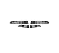 Para A3L 2021-2023 Fibra Carbono Bocina Puerta Interior Tira Decorativa Pegatina Decoración Accesorios Estilo Coche Molduras Interiores Coche