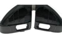 Para A4 A5 B9 2017 2018 2019 S4 S5 RS5 Para Allroad Para Quattro Reemplazar Cubiertas Tapas De Espejo De Ala Lateral Carcasa 2 Uds RESPUNEKBAH(With blind spot)