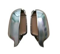 Para A4 A5 S5 B8.5 RS4 A3 8P RS3 2012-2016 8F0857528B Cubiertas Para Retrovisores Laterales, Acabado Cromado Mate Plateado Carcasa De Espejo Retrovisor(With blind spot hole)