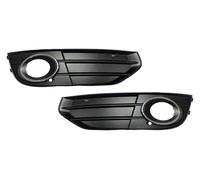 Para A4 AR B8.5 Allroad Quattro Travel 2009-2015 8K0807681J01C Coche Faro Antiniebla Rejilla Delantero Parachoques Cubierta Marco parrilla parachoques delantero(Left and Right)
