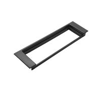 Para A4 B6 2000-2006 Adaptador Marco Placa Panel Fascia De Radio Estéreo De Coche Embellecedor Interior De Coche Accesorios Interiores Marco Panel Control Aire Acondicionado Automóvil