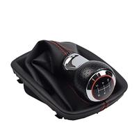 Para A4 B6 8E 2000 2001 2002 2003 2004 para A6 para C5 4B cabeza de piel palanca de cambios 5 velocidades 6 manijas perilla de palanca de cambios interior Perilla Cambio Marchas Automática( 5-r Speed)