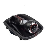 Para A4 B6 8E 2000 2001 2002 2003 2004 para A6 para C5 4B cabeza de piel palanca de cambios 5 velocidades 6 manijas perilla de palanca de cambios interior Perilla Cambio Marchas Automática( R-6 Speed)