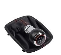 Para A4 B6 8E 2000 2001 2002 2003 2004 para A6 para C5 4B cabeza de piel palanca de cambios 5 velocidades 6 manijas perilla de palanca de cambios interior Perilla Cambio Marchas Automática( R-5 Speed)