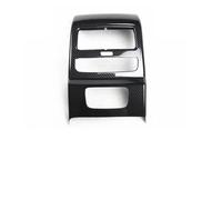 Para A4 B9 Para Sedán Para Allroad Para Avant S4 A5 S5 2017 2018 2019 Revestimientos Interiores Con Revestimiento Grano Carbono RHD Panel Cubierta Consola Centra(Rear AC Cover)