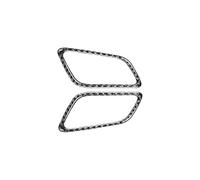 Para A4 Para A4L Para B9 2017-2019 Embellecedor Salida Aire Instrumentos Coche Pegatina Fibra Carbono Modificada Panel Cubierta Consola Centra