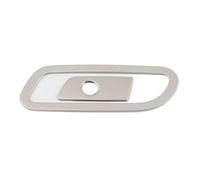 Para A4 Para B9 Para A5 2016-2024 Moldura Acero Inoxidable Botón Trasero Guantera Rejilla Ventilación Aire Acondicionado Interiores Embellecedor(Model B)