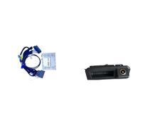 para A5 8T 8F F5 S5 B9 8W Q5 FY para Sportback para MIB Pantalla OEM 10,25 Pulgadas HD Vista Trasera Kit Cámara Marcha Atrás Cámara Visión Trasera(Trasero,B AT)