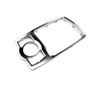 Para A6 C6 2005-2012 Marco Consola Frontal Decoración Bisel MMI Perilla Cambio Panel Fijo Decorativo Brillante 4F0864260A Aire Ventila Coche Ventilación