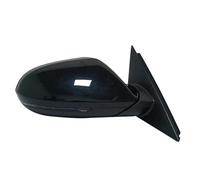 Para A6 C7 2012-2018 4GD-857-409 4GD-857-410 Conjunto De Espejo Retrovisor Calefactable Para Automóvil 6/8/12/16 Cables Eléctrico Y Plegable(12pin Right Black)