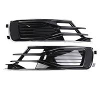 Para A6 C7 2014 2015 2016 2017 2018 4G0807647 4G0807648 Lateral Delantero Parachoques Faros Antiniebla Rejilla Parrilla Cubierta Con Moldura Cromada car rejilla antiniebla(Left and Right)