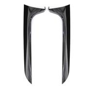 para A6 C7 para Allroad Tdi para Quattro Avant 2012-2018 Ventana Lateral Trasera del Coche Canard Spoiler Divisor De Aire 2 Uds Alerones Traseros(Negro Brillante)