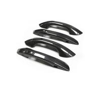 Para A6 C8 A6L S6 RS6 Para E-Tron Q6 Q8 RSQ8 2018-ON Cubierta Manija Puerta Estilo Adicional Con O Sin Cerradura Remota Funda para manija de puerta de coche(Type C)