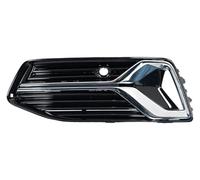 Para A6 C8 Base 2018 2019 2020 2021 2022 2023 4KD807647D 4KD807648D Coche Parrilla Delantera Faros Antiniebla Cubierta Parachoques parrilla parachoques delantero(Left)