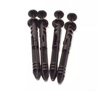 Para A6 Q5 80A512182 LOC Shield Pins 4 unids ABS negro piezas interiores auto fuerte durabilidad simple instalar accesorio de reemplazo