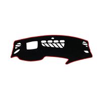 para A7 2010~2017 4G8 2011 2013 2014 2015 2016 S7 RS7 Dashboard Dash Mat Cover Sun Shade Carpet Cubierta Salpicadero Coche(Red Side,Polyester)