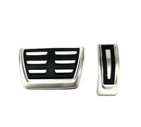 Para A8 D5 2018 2019 2020 2021 2022 Piezas Tapa Pedales Coche LHD AT Pedales Acelerador Tapas Pedales Freno Pedales coche(2 piezas)