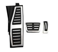 Para A8 D5 2018 2019 2020 2021 2022 Piezas Tapa Pedales Coche LHD AT Pedales Acelerador Tapas Pedales Freno Pedales coche(3 piezas)